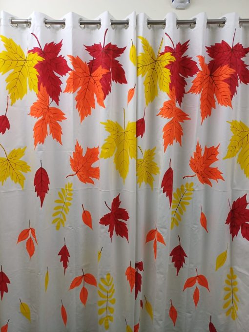 Handprint heavy Cotton Curtain 101